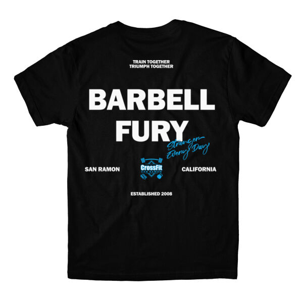 BARBELL FURY - T-SHIRT - $YSM17T$ Thumbnail