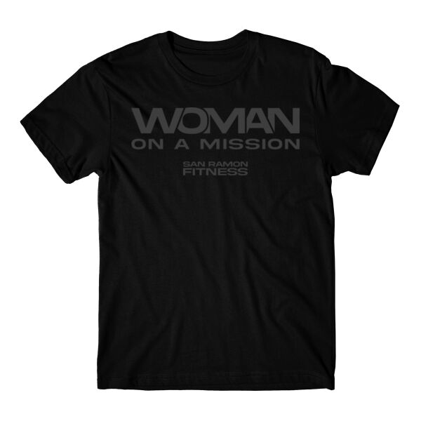 WOMAN ON A MISSION - T-SHIRT - $9SYUGU$ Thumbnail
