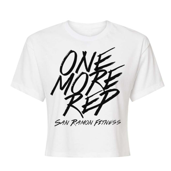 ONE MORE REP BRUSH - WOMEN'S CROP T-SHIRT Thumbnail